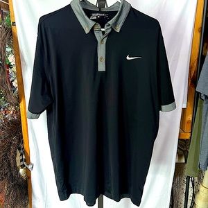 Men’s Black Nike Polo